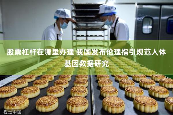 股票杠杆在哪里办理 我国发布伦理指引规范人体基因数据研究