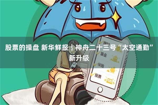 股票的操盘 新华鲜报｜神舟二十三号“太空通勤”新升级