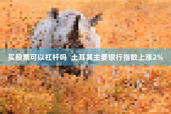 买股票可以杠杆吗  土耳其主要银行指数上涨2%