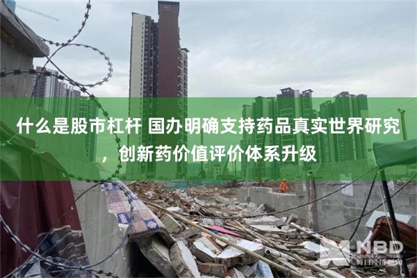 什么是股市杠杆 国办明确支持药品真实世界研究，创新药价值评价体系升级